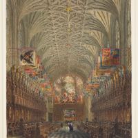 windsor-castle-the-quire-of-st-georgee28099s-chapel-1818-by-charles-wild-royal-collection-trust